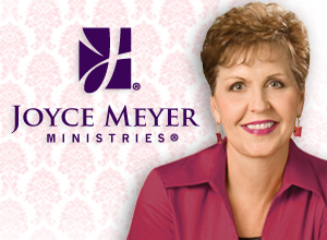 What time does Joyce Meyer come on in the TV schedule?